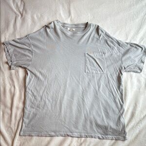 Madewell Heather Gray Short Sleeve Tee- Oversized